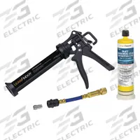 LEAKFINDER UV Leak Detection Kit: UV Leak Detection Kit, 3 Pieces, R-1234yf/R-134a (MPN LF810). Key specifications — Brand: LEAKFINDER; Size: 8 oz Cartridge of A/C Dye; Tool Type: UV Leak Detection Kit; For Use With: R-134a.