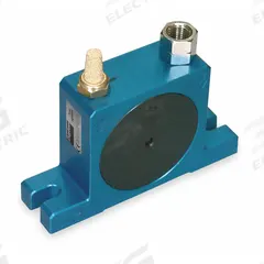 DAYTON Pneumatic Vibrator: 378 lbf, 16,500 vpm, 1/4 in NPT, 76 dBA, Aluminum, Continuous (MPN 1DYP1). Key specifications — attr671163: 76 dBA; attr671170: 378 lbf @ 87 psi; attr671165: 14,500 vpm @ 60 psi; attr671184: 1/4 in; attr671185: NPT; attr671192: BSPP; attr671193: 1/4 in; attr671175: DAYTON.