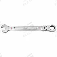 MILWAUKEE Combination Wrench: Chrome Vanadium Steel, Chrome, 1 in Head Size, 2 1/8 in Overall Lg (MPN 45-96-9822). Key specifications — attr309600: 1 in; attr309611: Chrome; attr309610: Chrome Vanadium Steel; attr309604: No; attr309612: No; attr309613: No; attr309615: Yes; attr324932: MILWAUKEE.