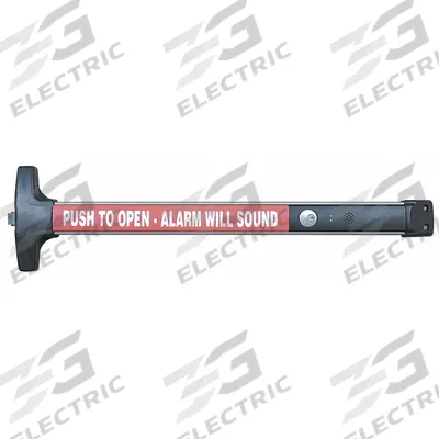 DETEX Exit Device: 36 in Max Door Wd - Rim Push Bars
