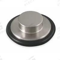 APPROVED VENDOR Drain Stopper: Plastic, Stainless Steel, Silver, Push and Pull (MPN 1PPJ4). Key specifications — Material: Plastic; Color: Silver; Brand: APPROVED VENDOR; Application: Disposal.