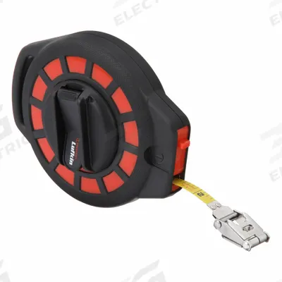 CRESCENT LUFKIN Steel Construction Long Tape: Manual, ST100-07, Metric/SAE, 100 ft / 30 m - Open-Reel Long Tape Measures