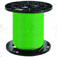 Building Wire: Copper, 3 AWG, 1 Conductors, Stranded, Green, 500 ft Lg, THHN (MPN 60197101). Key specifications — Voltage: 600 V; Brand: SOUTHWIRE.