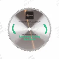 FEIN Circular Saw Blade: 14 in Blade Dia., 90 Teeth, 0.11 in Cut Wd, 1 in Arbor Size, Thick Metal (MPN 63502014610). Key specifications — attr1116119: FEIN; attr1145631: Non-Ferrous Metals.