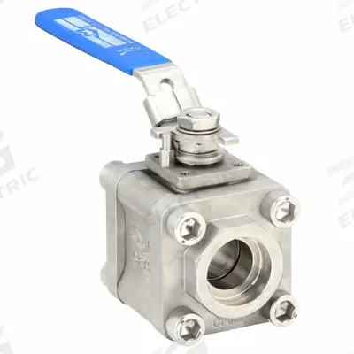 MILWAUKEE VALVE Manual Two-Way Ball Valve: 1 1/4 in, Stainless Steel, Straight - Vented Ball Stainless Steel Ball Valves