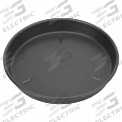 CHICAGO METALLIC Pizza Pan: 12 in Overall Dia, Aluminum, Solid, 14 ga Gauge, 1 1/2 in Overall Dp (MPN 91120). Key specifications — Brand: CHICAGO METALLIC; Product Type: Pizza Pan; Material: Aluminum; Perforated: Solid; NSF Certified: No; Coating: Anodized.