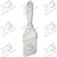 CARLISLE Pastry Brush: Nylon Bristle, 2 in Bristle Wd, 7 1/2 in Overall Lg, Plastic Handle, White (MPN 4039102). Key specifications — Handle Color: White; Handle Material: Plastic; Brand: CARLISLE.