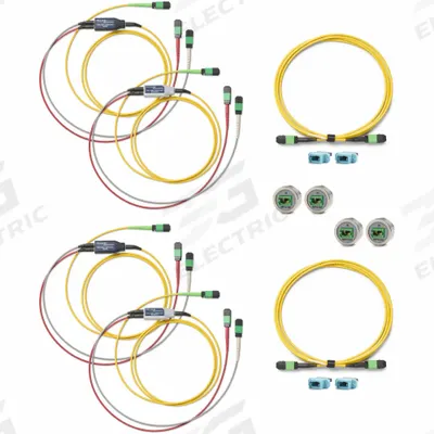 FLUKE NETWORKS Fiber Conversion Cable Kit: Fiber Conversion Cable Kit - Trace Kits for Fiber Optic Testing
