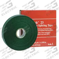 3M Electrical Tape: 3/4 in Wd, 10 yd Lg, 30 mil Thick, Ethylene Propylene Rubber, 69 kV Volt Rating (MPN 23-3/4X30FT). Key specifications — Series: 23.