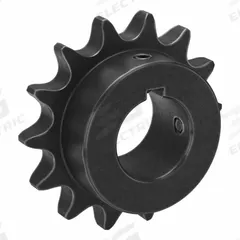 TRITAN Roller Chain Sprocket: 60, For 3/4 in Chain Pitch, 1 3/8 in Bore Dia, 14 Teeth, Steel (MPN 60BS14H X 1 3/8). Key specifications — Brand: TRITAN.