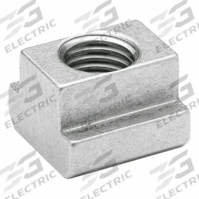 JW WINCO T-Slot Nuts: Stainless Steel, For 10 mm T-Slot, M8 Thread - Fully Threaded T-Slot Nuts