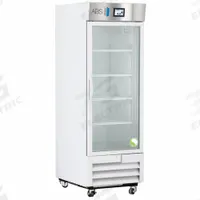 AMERICAN BIOTECH SUPPLY Lab Refrigerator: 23 cu ft, Upright, 1°C to 10°C, 34 3/4 in Overall Dp (MPN ABT-HC-LP-23-TS). Key specifications — Door Opening Style: Right; Color: White; Alarm Type: Door Ajar; Manufacturer Part Number: ABT-HC-LP-23-TS; Brand: AMERICAN BIOTECH SUPPLY; Product Type: Lab Refrigerator; Door Type: Swing Glass; Refrigerant Type: R-290.