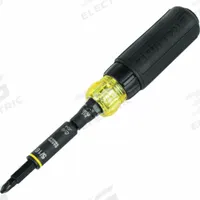KLEIN TOOLS Ratcheting Screwdriver: 8 in Overall Lg, Cushion Grip, 32500HDRT, KNECT™, Long Lg. Key specifications — attr1205303: KLEIN TOOLS.