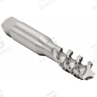 CLEVELAND Spiral Flute Tap: M8x1.25 Metric, D5 / 6H, 3 Flute, Bottoming Chamfer, High Speed Steel (MPN C58811)