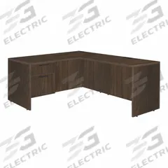 REGENCY Desk: Particle Board, Walnut, 1 Pedestals, 2 Drawers, 66 in Overall Wd, 29 in Overall Ht (MPN LLDSP663047NW). Key specifications — Desktop Material: Particle Board; Includes Modesty Panel: Yes; Kit Product Type: Double Pedestal Desk; Desktop Color: Walnut; Brand: REGENCY; Frame Color: Neo Walnut; Frame Material: Particle Board; Product Type: Desk.