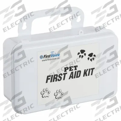 FIRST VOICE First Aid Kit and Housing: Animal Care, 65 Components - Animal Care First Aid Kits