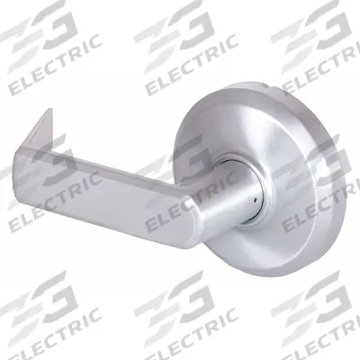 DORMAKABA Door Lockset: Dummy Lever Locksets, Chrome, ADA Compliant
