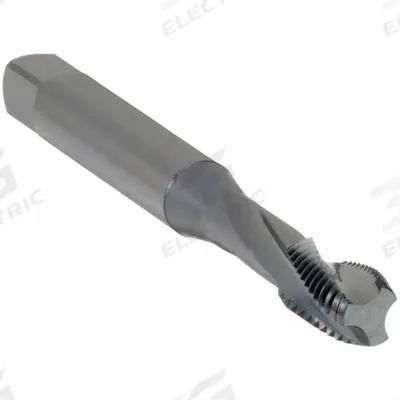 OSG Spiral Flute Tap: #2-56 UNC, H2 / 2B-3B, 2 Flute - Spiral-Flute Taps for Steel & Stainless Steel