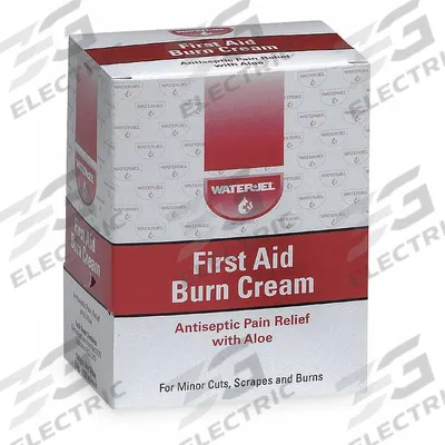 WATERJEL Topical Burn Cream: Benzalkonium Chloride/Lidocaine HCl, 0.03 oz Size - Burn Reliever Creams