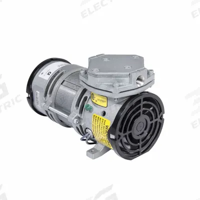 GAST Compressor/Vacuum Pump: 1/16 hp, 110/115V AC, 24 in Hg Max Vacuum - Diaphragm Combination Compressor & Vacuum Pumps