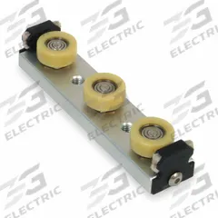 BISHOP-WISECARVER Linear Guide Carriage Assembly: PW, Size 0, 3-Roller Assembly, Ball (MPN UT0WPAPR). Key specifications — For Use With: Vee Profile; Product Type: Ball; Carriage Material: Aluminum; For Rail Size: Size 0.