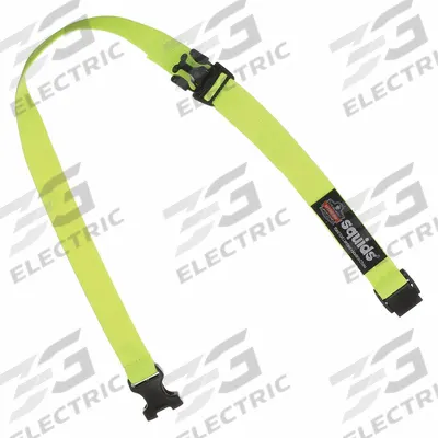 GEM PRODUCTS Hard Hat Lanyard: Buckle, 21 1/2 in Overall Lg, Elastic (MPN 3150) - Safety