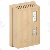 SCHNEIDER Pneumatic Thermostat: 55° to 85°F, 2 Pipes, High Volume Pipes/Air Flow Output, TK-1201. Key specifications — Pneumatic Thermostat Type: Heating And Cooling; Temperature Control Range: 55° to 85°F; Number of Pipes/Air Flow Output: 2 Pipes, High Volume; Thermostat Action: Direct - 20 psig, Reverse - 15 psig; Mounting Direction/Includes Cover: Horizontal/Vertical, Yes; Brand: SCHNEIDER.