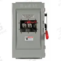 SIEMENS Safety Switch: Non-Fusible, 60 A, Three Phase, 600V AC, Galvanized Steel, Indoor (MPN HNF362JW). Key specifications — attr867131: SIEMENS.