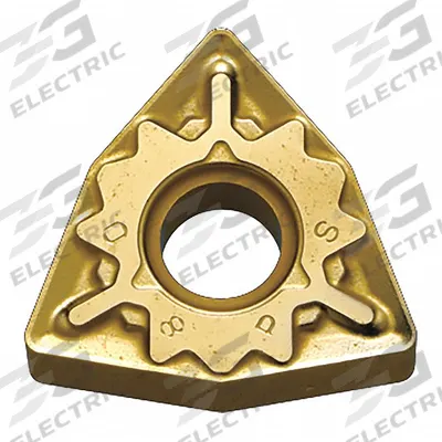 KYOCERA Turning Insert: WNMG434PS CA525 - Trigon (W) Indexable Turning Inserts