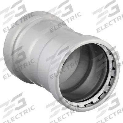 VIEGA MEGAPRESS Crimp Coupling Fitting: 3 in Pipe x 3 in Pipe Size, Press-fit x Press-fit - Steel Press Pipe Fittings