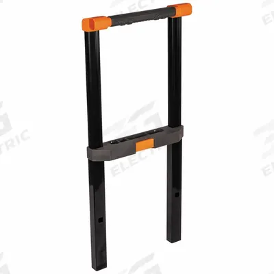KLEIN TOOLS Handle: 16 3/4 in W x 3 5/8 in H x 26 in D, Metal - MODbox Rolling Storage & Tool Box Replacement Parts