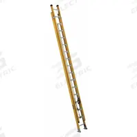 DEWALT Extension Ladder: 32 ft Ladder Size, Fiberglass, 375 lb Load Capacity, 75 lb Wt, 2 Sections (MPN DXL3420-32PG). Key specifications — Color: Yellow; Brand: DEWALT; Included Features: Mar-Resistant End Caps; Removable Fly: Fixed.