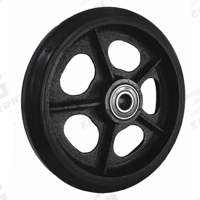 APPROVED VENDOR Wheel: 10 in Overall Ht, 500 lb Load Capacity, 10 in H x 2 in W - Hand Truck Wheels, Bearings, Brakes & Axles