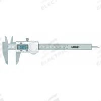 INSIZE 4-Way Plastic Digital Caliper: 0 in to 6 in /0 mm to 150 mm, Inch/Metric, Plastic (MPN 1139-150). Key specifications — attr1185476: INSIZE; attr1185435: Depth; attr1185436: Not Included; attr1185475: Not Rated; attr1185429: +/- 0.0040 in; attr1185430: 0.0005 in/0.01 mm; attr1220488: Not Included.