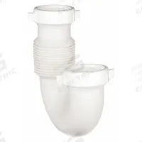 APPROVED VENDOR Bend: Plastic, White, 1 1/2 in_1 1/4 in Nominal Pipe Size, 7 3/4 in Overall Lg, Slip (MPN 1PPC3). Key specifications — Includes: Slip Nut and Washer; Includes Cleanout: No; Brand: APPROVED VENDOR; Material: Plastic.