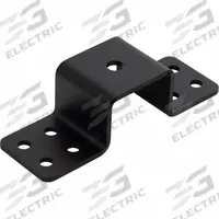 BUYERS PRODUCTS Mounting Bracket: Mounting Bracket, Black, Steel, 6 1/8 in Lg, 1 5/8 in Ht, 2 in Wd (MPN 851473). Key specifications — Color: Black; Brand: BUYERS PRODUCTS; Compatible with Manufacturer Model Number: GuardDoggs; Material: Steel; Product Type: Mounting Bracket.