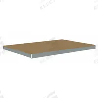 TENNSCO Shelf: 72 in x 48 in, 2,000 lb Load Capacity, Particleboard, Gray, Shelf (MPN ZLCS-7248D). Key specifications — Decking Material: Particleboard; Includes: (2) Angle Beams; Decking Finish: Unfinished; Shelf Configuration: Single Straight; Color: Gray; Frame Material: Steel; Brand: TENNSCO; Frame Finish: Zinc Plated.