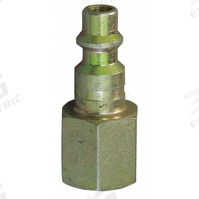WEATHERHEAD Quick Connect Hose Coupling: 1/2 in Body Size, 3/4 in Hose Fitting Size - Universal Interchange Steel Quick-Connect Air Coupling Plugs