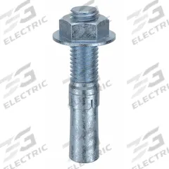 MKT FASTENING Wedge Anchor: 3 1/2 in Overall Lg, 5/8 in Dia, 5/8"-11 Thread Size, Steel, 25 PK (MPN 2558312). Key specifications — Brand: MKT FASTENING; Anchor Type: Wedge; Finish Type: Zinc Yellow.