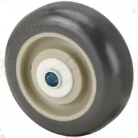 APPROVED VENDOR Caster Wheel: 3 1/2 in Wheel Dia., 1 1/4 in Wheel Wd, Polyurethane, Plastic, Std (MPN P-UP-035X013/050D-AM). Key specifications — Brand: APPROVED VENDOR; Wheel/Tread Color: Gray.