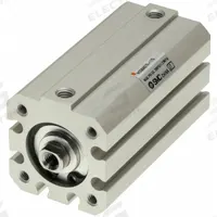 SMC Compact Cylinder: 9/16 in Bore Dia, 3 in Stroke Lg, Tapped Hole Mounting, Aluminum, #10-32 UNF (MPN NCQ8A056-300). Key specifications — attr946022: Tapped Hole; attr946024: Single Rod; attr946038: NCQ8; attr1123057: Rotating Rod; attr945997: SMC.