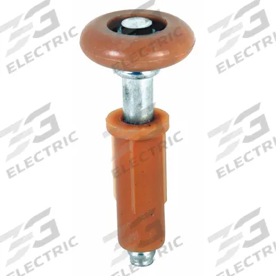 PRIME-LINE Roller: 2 in Lg, 3 3/4 in Wd, 30 lb Max Wt - Hanging Door Guides