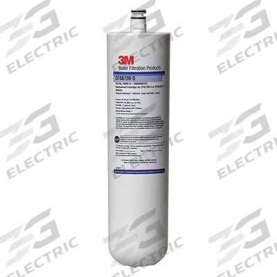 3M WATER FILTRATION PRODUCTS Quick-Connect Water Filter: 5 micron, 1.5 gpm - Quick-Connect Drinking Fountain & Beverage Machine Water Filters