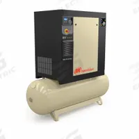 INGERSOLL RAND Rotary Screw Air Compressor: Horizontal, 10 hp, 36.7 cfm, 80 gal Tank, 460V AC (MPN R7.5I-A125/80-460-3). Key specifications — attr48606: Three; attr48593: 460V AC; attr48578: INGERSOLL RAND; attr110305: Not Included.