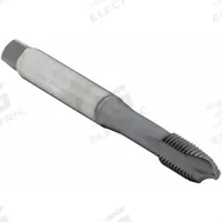 WIDIA GTD Spiral Point Tap: M6x1 Metric, 6H, 3 Flute, Plug Chamfer, TiCN Coated Cobalt (MPN VTSPO6517)