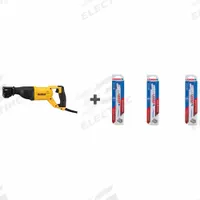 DEWALT Reciprocating Saw: 12 A Current, 1 1/8 in Stroke Lg, 2,900 stroke/min Max. Strokes per Minute (MPN DWE305/20566618R/20566618R/20566618R). Key specifications — attr1170485: DEWALT; attr1170490: Shoe Not Adjustable; attr1170491: Full-Size.