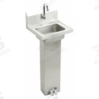 ELKAY Hand Wash Sink: 1 Stations, 6 in Bowl Dp, 12 in Bowl Lg, 9 1/4 in Bowl Wd, Faucet Not Included (MPN CHSP17160). Key specifications — Includes Side Splash: Side Splash Not Included; Series: Elkay Commercial; Brand: ELKAY.