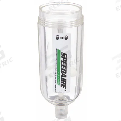 SPEEDAIRE Filter Drain Kit: Polycarbonate, Miniature - Drain Valve Parts