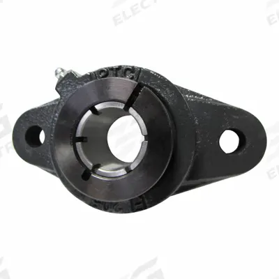 IPTCI BEARINGS 2 Bolt Flange Bearing: Radial Ball, 1 in Bore, Cast Iron - General Purpose Flange-Mount Ball Bearings