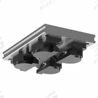 HEPCOMOTION GV3 Carriage: For 25 mm Rail Wd, Roller, GV3 Std Carriage, 28.1 mm Carriage Ht, Aluminum (MPN AU2525L135CSDR). Key specifications — Carriage Material: Aluminum; Roller Material: Stainless Steel; Size: 25; Brand: HEPCOMOTION; Features: Cap Seal Lubrication; Type: GV3 Standard Carriage.